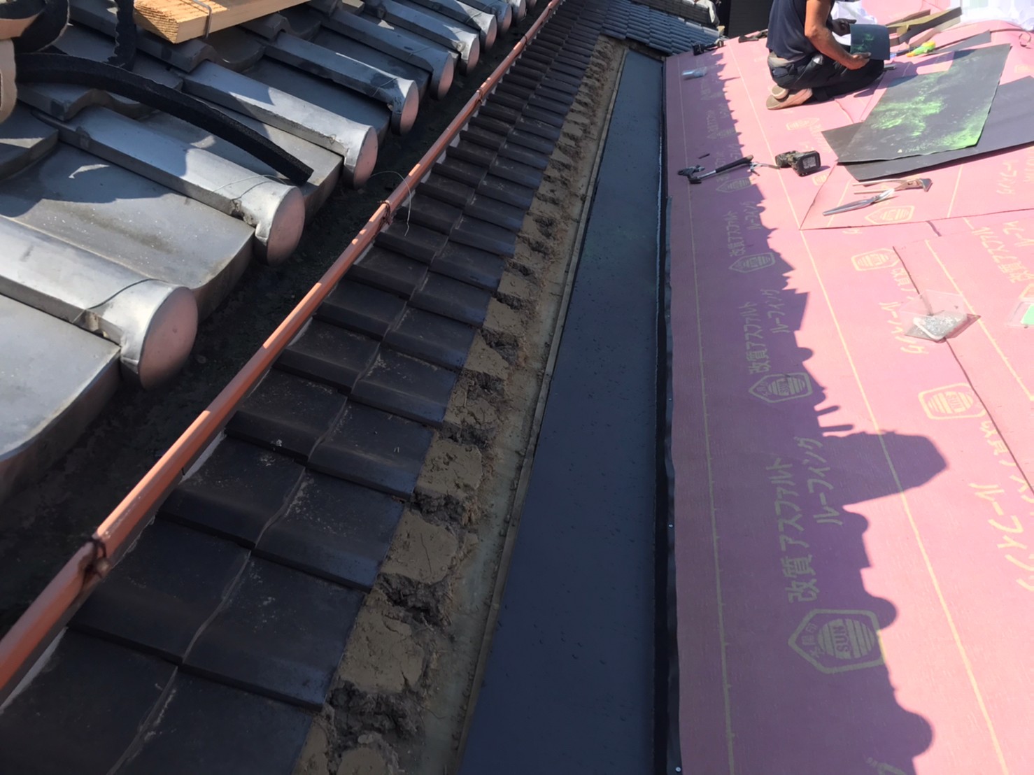 立平葺き葺き替え